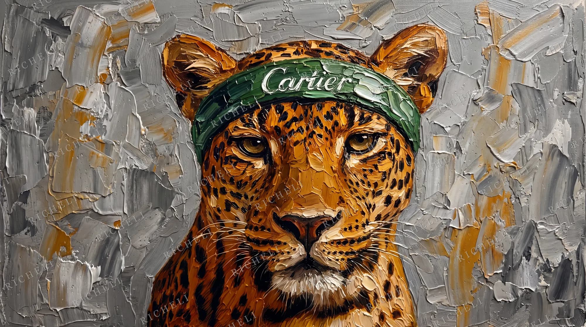 A Richeli painting from the House Codes collection