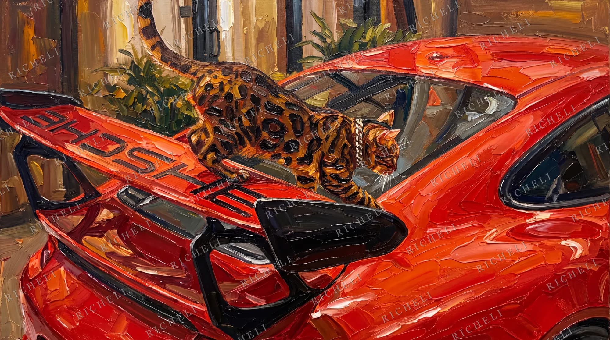 A Richeli painting from the The Collector collection