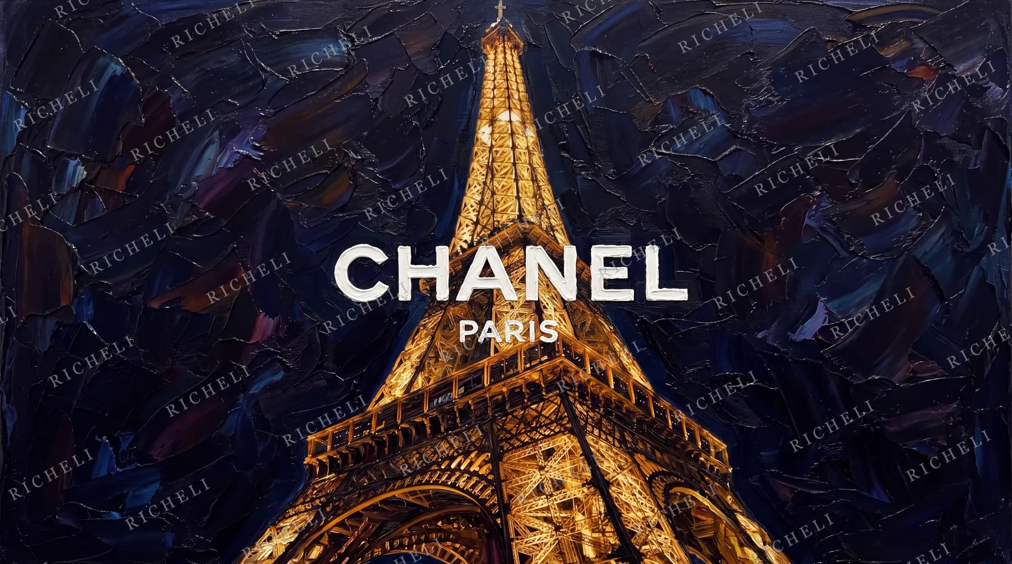 A Richeli painting from the New Money collection
